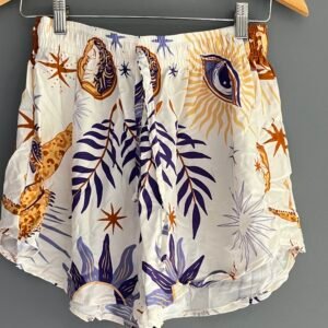 tecido viscose branco e azul