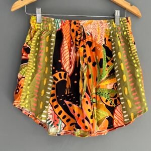 short amazonia tecido viscose